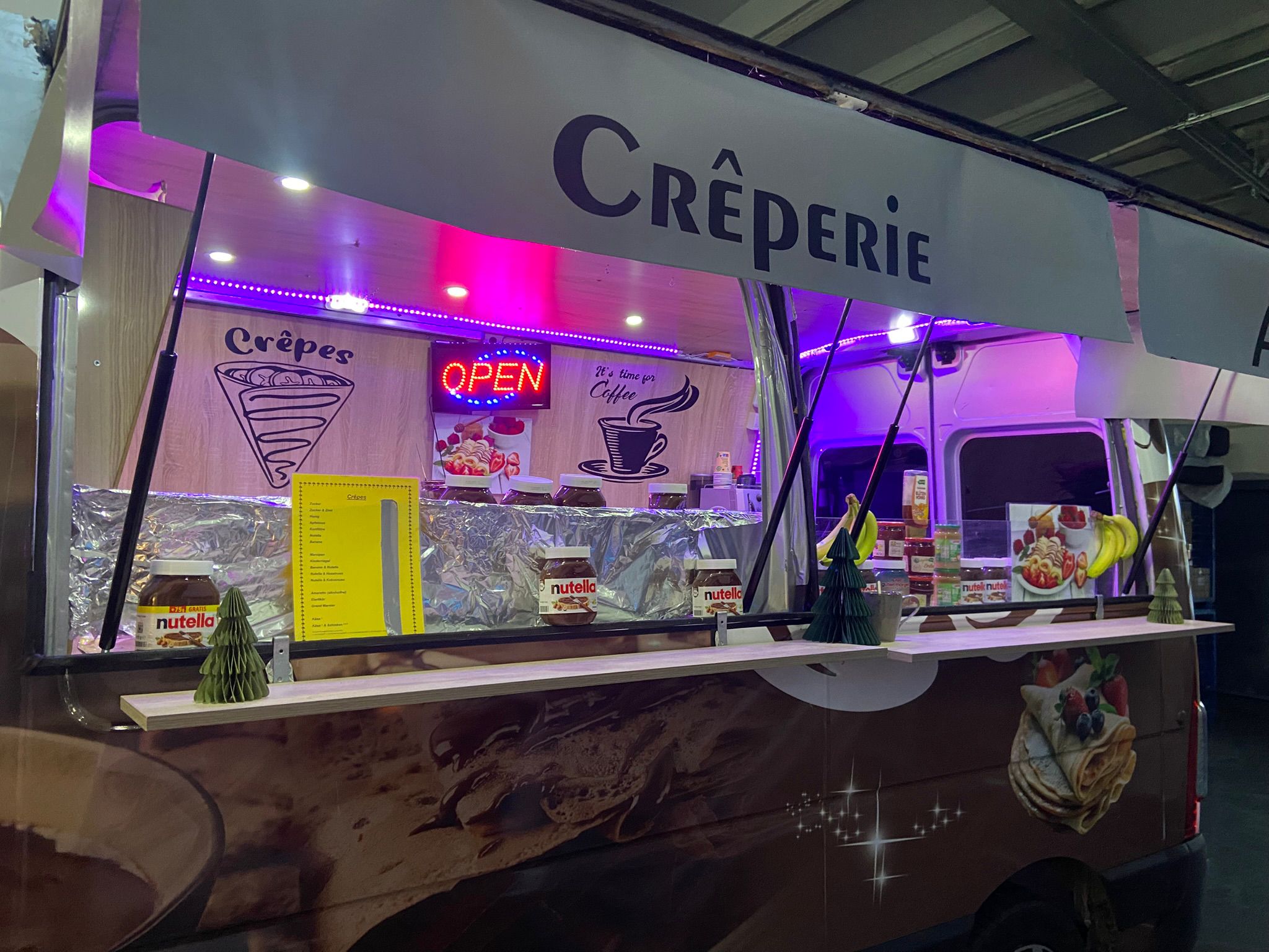 Großer Crêpe-Wagen 1